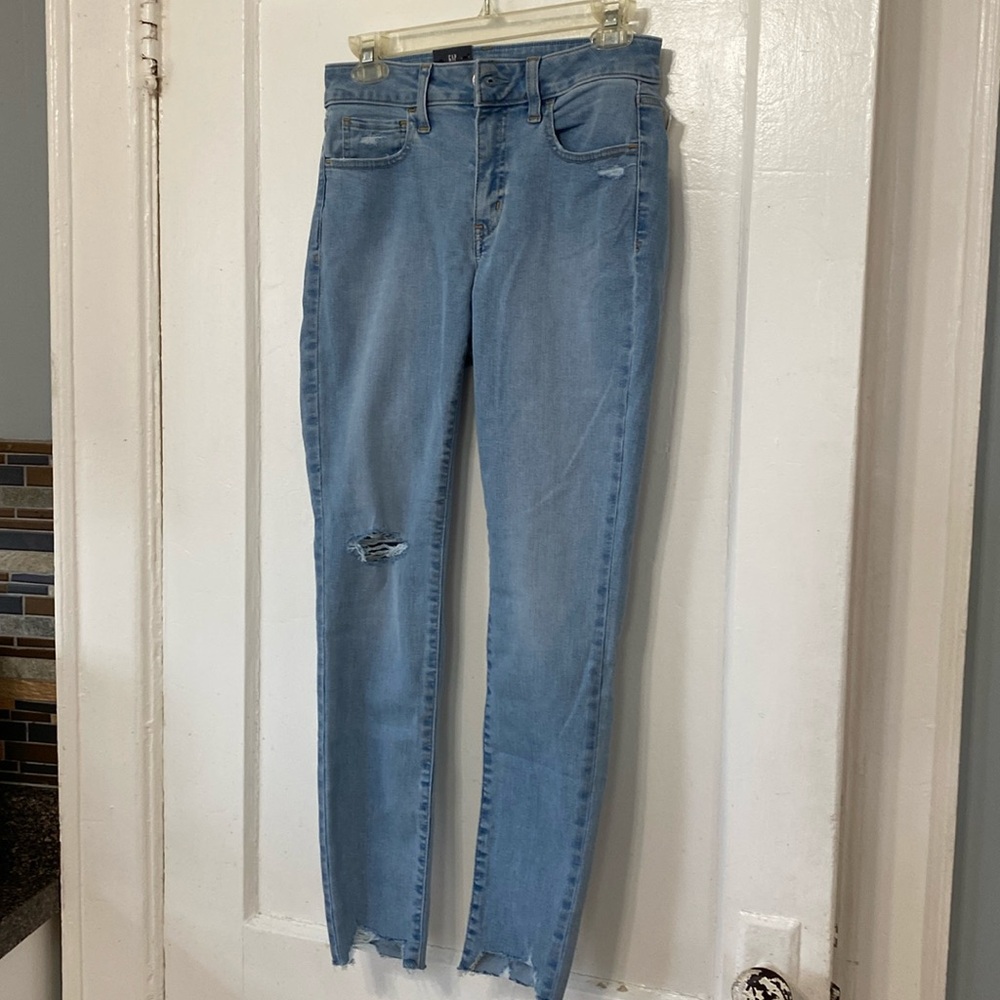 Gap super skinny jeans